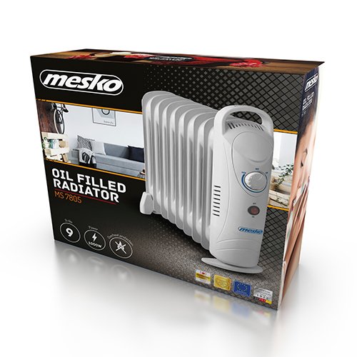 Eļļas radiators 9 ribas