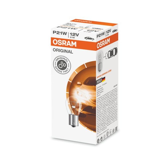 OSRAM auto spuldze P21W 12 V